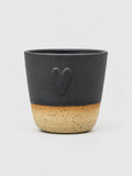 Ceramiczna Czarka Mat Black Heart 200 ml