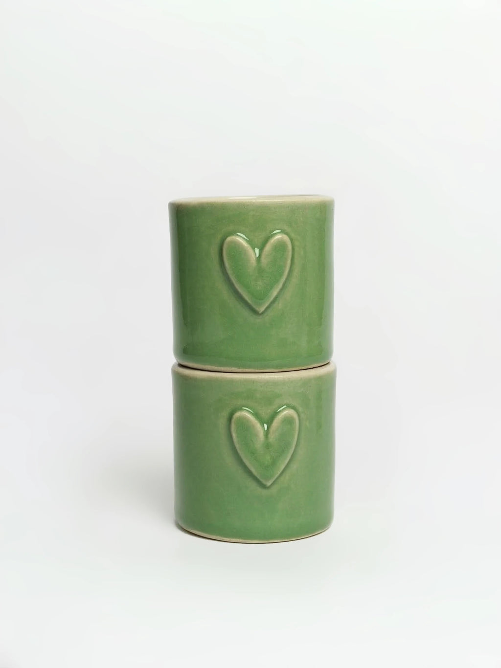 Kubek do Espresso Green Heart 100 ml