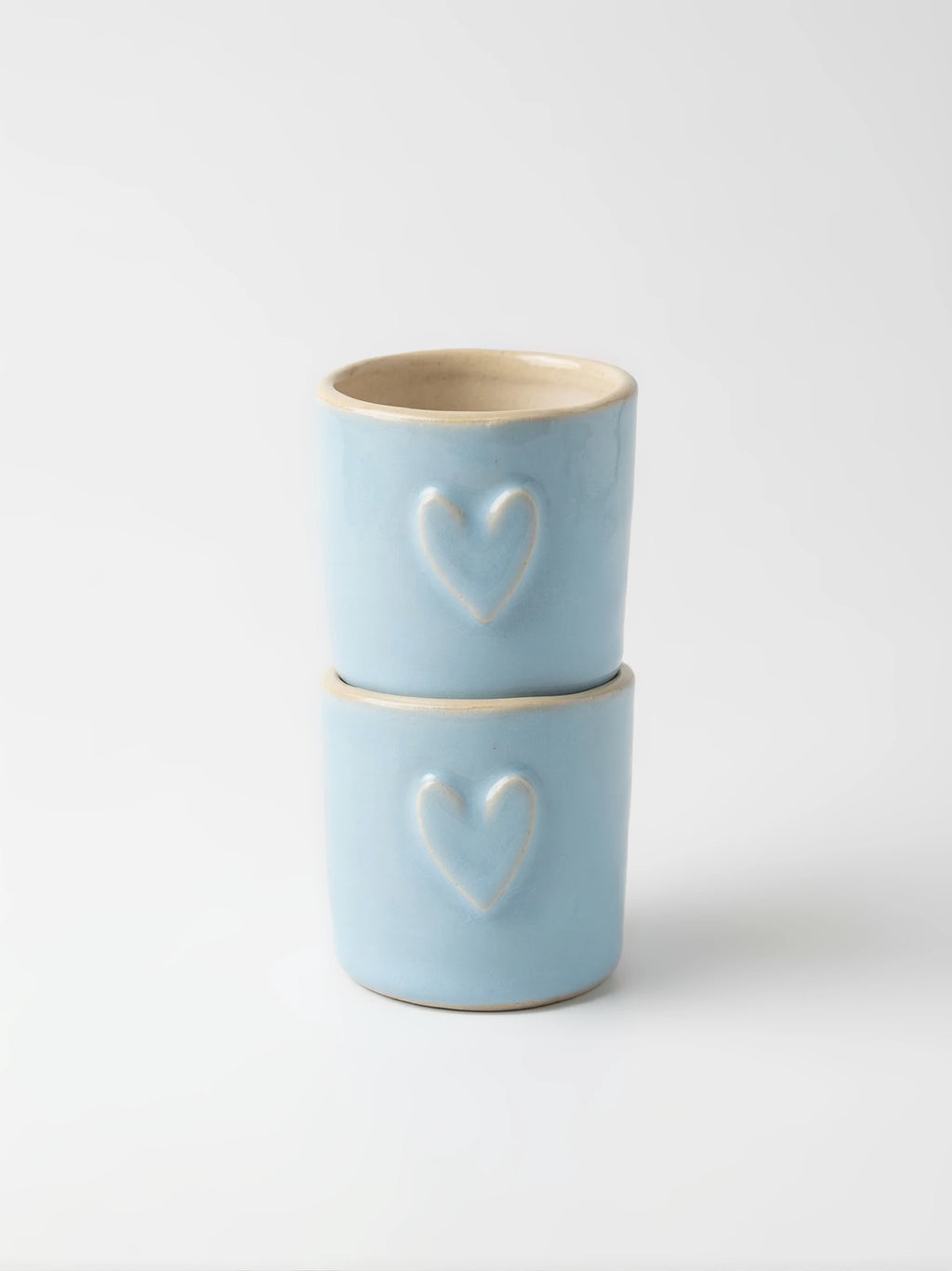 Kubek do Espresso Baby Blue Heart 100 ml