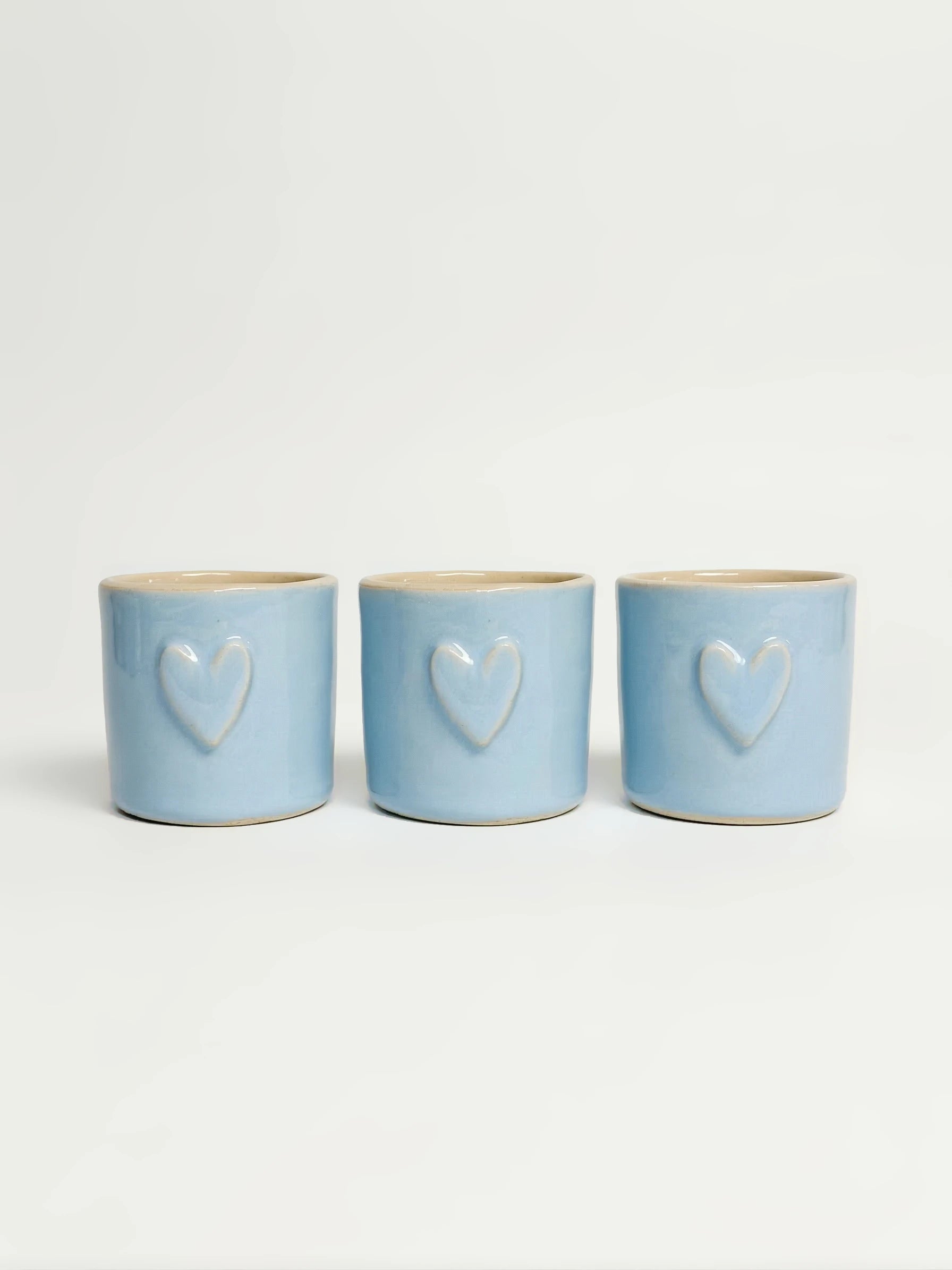 Kubek do Espresso Baby Blue Heart 100 ml