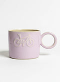 Ceramiczny Kubek Fioletowy Bike 280 ml