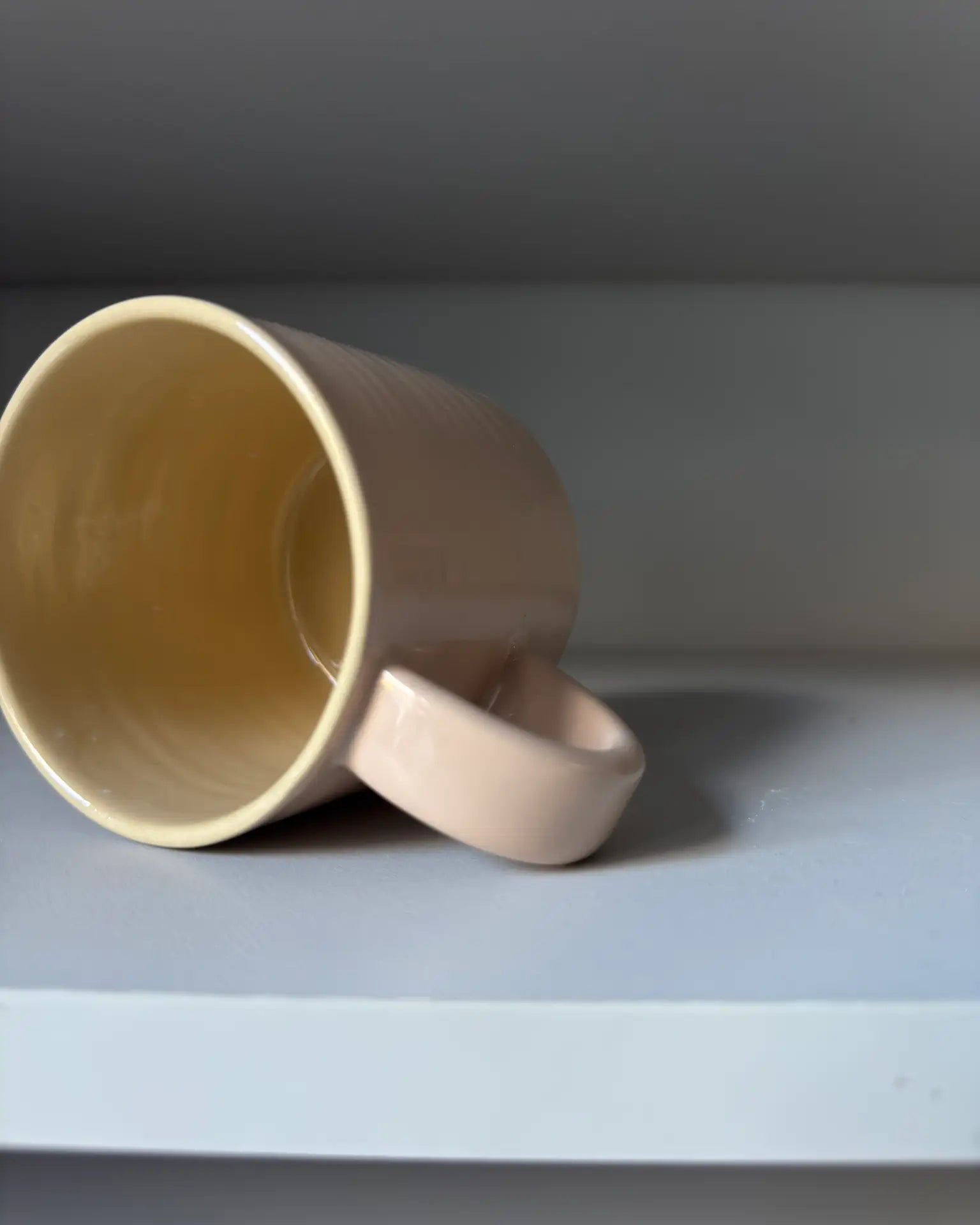 Kubek Ceramiczny Beżowy MUG 300 ml