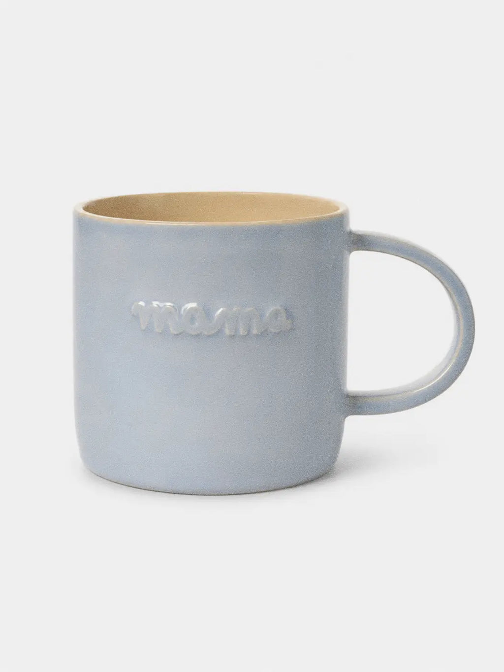 Kubek z Napisem Mama Błękitny 240 ml