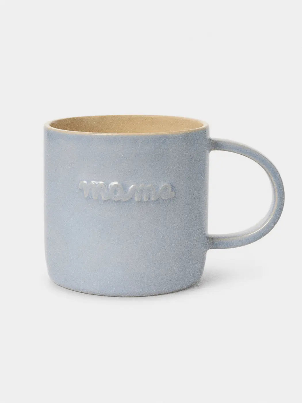 Kubek z Napisem Mama Błękitny 240 ml